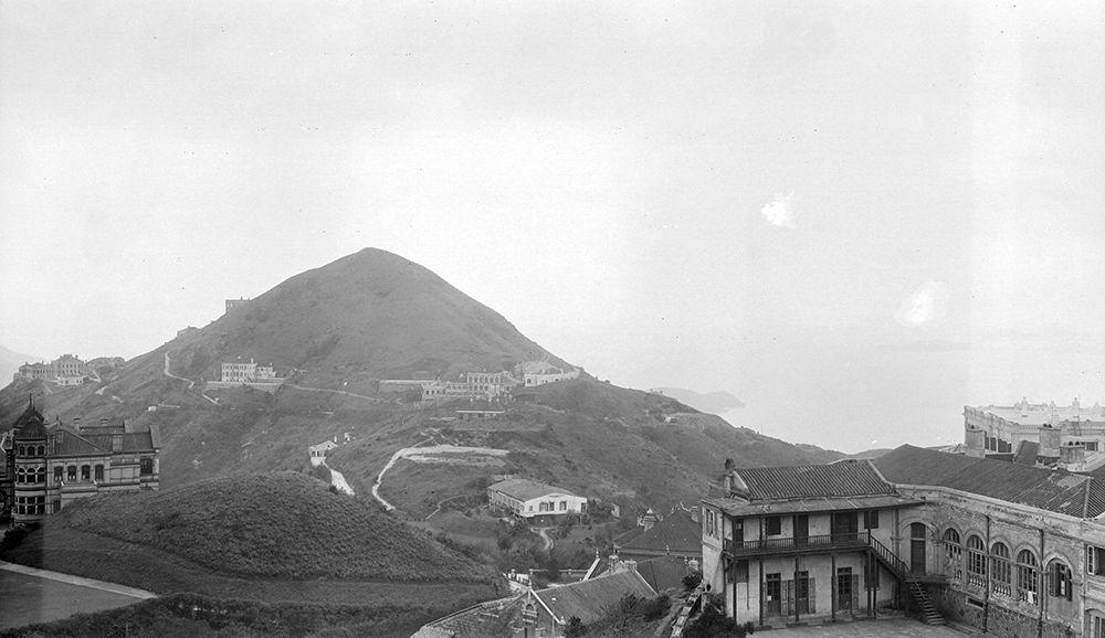 View westwards (2) from Taikoo, Hong Kong, 1911-12.  Sw17-013.