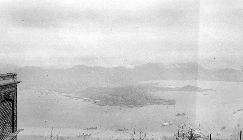 View eastwards from Taikoo, Hong Kong, 1911-12.  Sw17-014.
