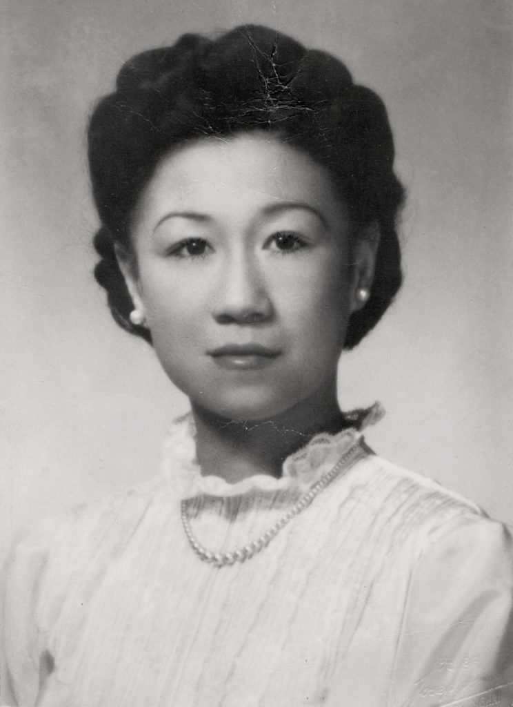 My mother Billie - from abandoned Chinese baby - to M.B.E. Courtesy Gill family.