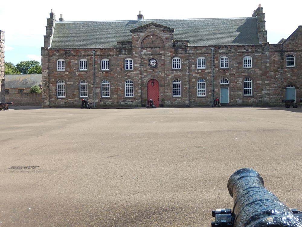 The former barracks of the King’s Own Scottish Borderers, Berwick-upon-Tweed. Managed by English Heritage, the buildings house an excellent military museum and the regiment’s archives, which include an important collection of photographs recording its assignment in China (mainly, Shamian, Canton (Guangzhou)) in the late 1920s. Photograph by Andrew Hillier, 2018.